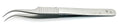 Swiss Jeweler Forceps, Style 7 Curved, Serrated Handle, 4-3/8" (11.2cm)