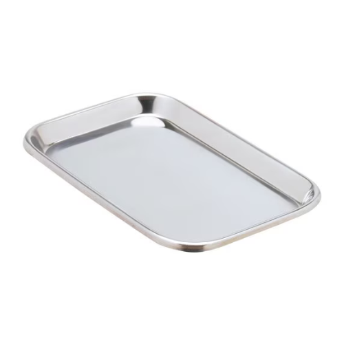 Miltex Instrument Tray, Rolled Edge, 14" × 10" × 5/8"