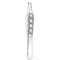 Brown-Adson Forceps, 4-7/8", 9×9 Teeth, with Fenestrated Handle - Premium Quality