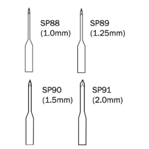 Spear-Point SP88 / SP89 / SP90 / SP91 (Box of 12, Sterile)