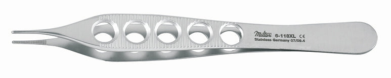 Miltex Adson Dressing Forceps, 4-3/4", Fenestrated Handles