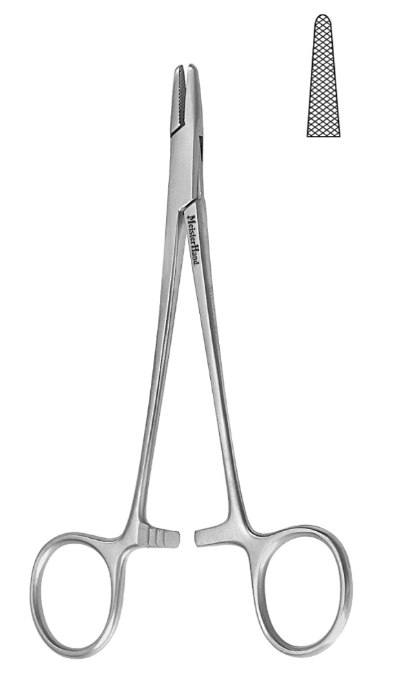 Miltex BAUMGARTNER Needle Holder, 5-1/2" (14 cm)