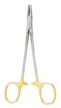 Miltex BAUMGARTNER Needle Holder, 5-1/2" (14 cm), serrated jaws, 4000 teeth P. Sq. inch