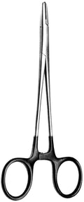 BAUMGARTNER Needle Holder Tungsten Carbide, 5-1/2" Long