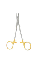 Miltex HALSEY Needle Holder, serrated jaws, 4000 teeth P. Sq. inch