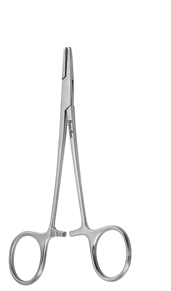 Miltex HALSEY Needle Holder, smooth jaws