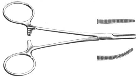 Halsted Mosquito Forceps, 5", Straight – Premium Quality