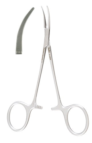 Miltex JACOBSON Micro Mosquito Forceps, extremely delicate, 5" (12.7 cm), curved