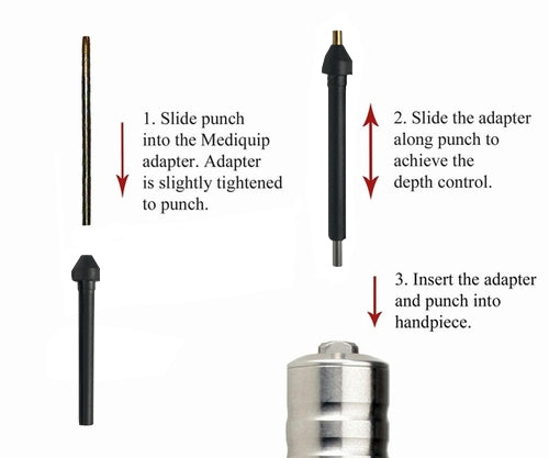 Adaptors for Motorized Handpiece, Autoclavable Plastic