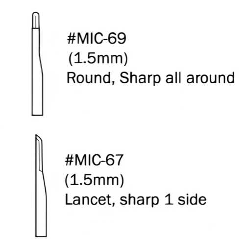 MIC-67 / MIC-69 (Box of 6, Sterile)