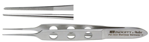 Miltex Bishop-Harmon Iris Dress Fcps Serrated, 3-1/4" (83mm) length, 0.6mm Jaw