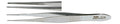 Miltex Eye Dressing Forceps, 4" (10.2 cm), straight, extra delicate patern, 0.5 mm wide serrated tips