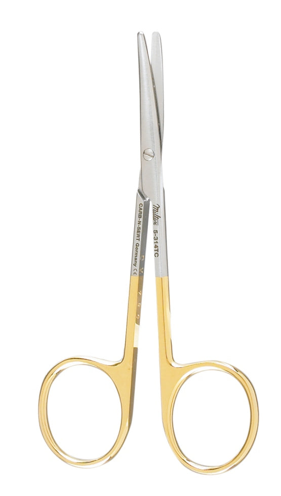 Miltex Strabismus Scissors, 4-1/2" (11.4 cm), curved