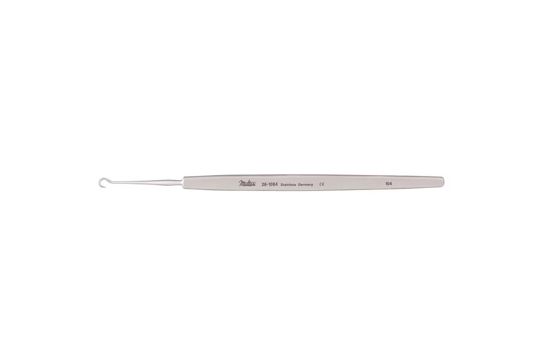 Miltex Frazier Dura Hook, 4-7/8", Sharp, 3.5mm Deep