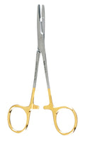 Miltex OLSEN-HEGAR Needle Holder with Suture Scissors, 5-1/2" (14 cm), serrated jaws, 2600 teeth P. Sq. inch