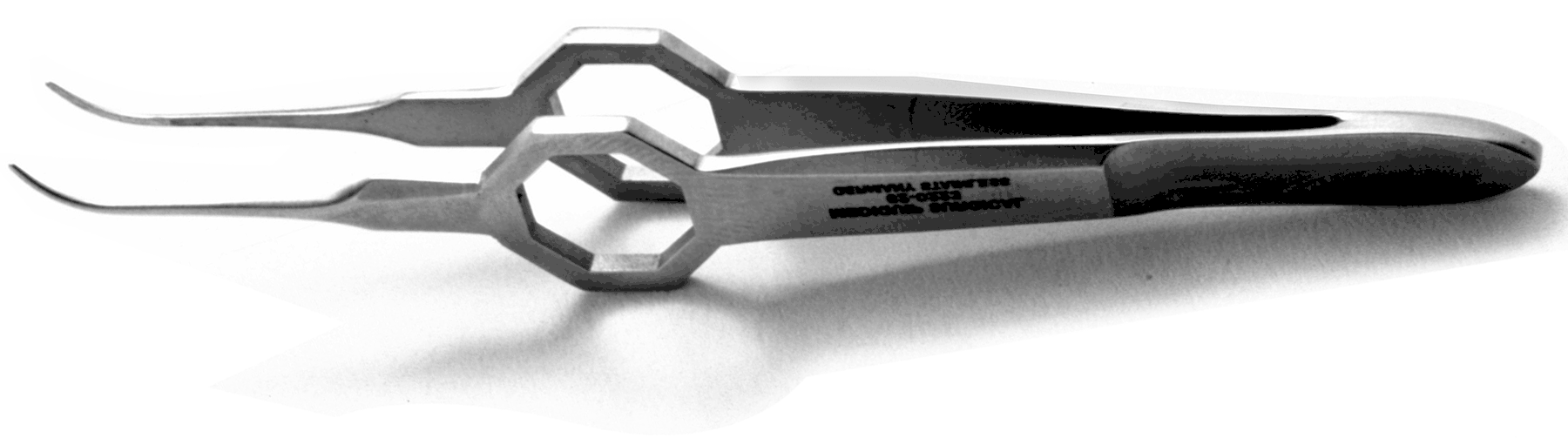 Foerster Forceps 0.5mm Wide Serrated Tips, 3-3/4" (9.5cm)