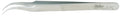 Miltex SWISS Jeweler Forceps, Style 7 Curved, Fine, 4-1/2" (11.4cm)