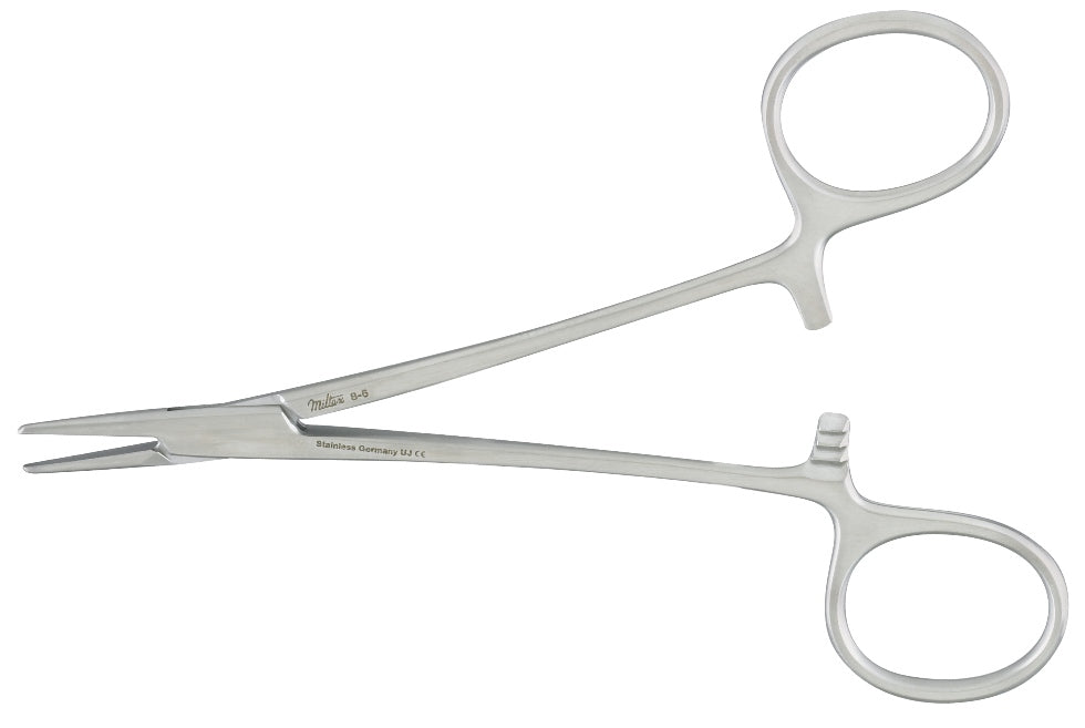 Miltex WEBSTER Needle Holder, delicate, smooth jaws, standard pattern